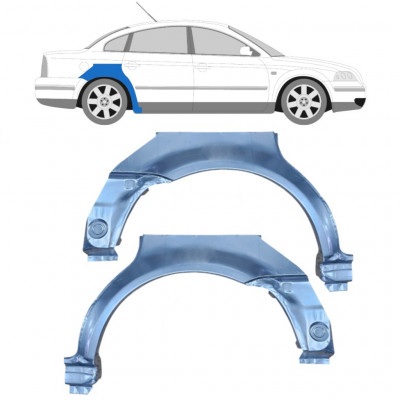 Bagskærm reparationspanel til VW Passat B5 1996-2005 / Venstre+Højre / Sæt 10407