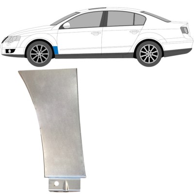 Skærmkant reparationsplade til Volkswagen Passat B6 2005-2010 / Venstre 14696