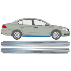 Dørpanel reparationsplade til Volkswagen Passat B7 2010-2015 / Venstre+Højre / Sæt 16357