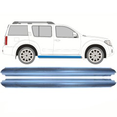 Dørpanel reparationsplade til Nissan Pathfinder R51 2004-2013 / Venstre = Højre (symmetrisk) / Sæt 10365