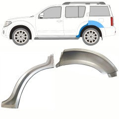 Bagskærm reparationspanel til Nissan Pathfinder R51 2004-2013 / Venstre / Sæt 10355