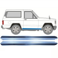 Dørpanel reparationsplade til Nissan Patrol K160 1979-1990 / Venstre+Højre / Sæt 16291