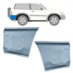 Bagskærm reparationspanel til Nissan Patrol Y61 GY61 1997-2009 / Venstre+Højre / Sæt 10168