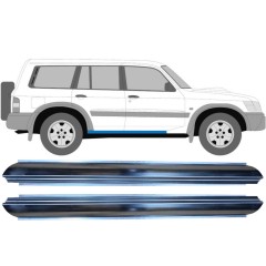 Dørpanel reparationsplade til Nissan Patrol Y61 GY61 1997-2009 / Venstre = Højre (symmetrisk) / Sæt 10284