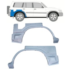 Bagskærm reparationspanel til Nissan Patrol Y61 GY61 2005-2009 / Venstre / Højre / Sæt 12759
