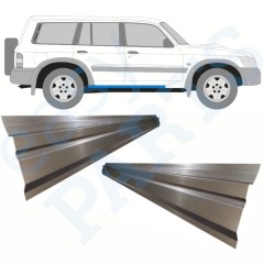 Dørpanel reparationsplade indvendig til Nissan Patrol Y61 GY61 1997-2009 / Venstre = Højre (symmetrisk) / Sæt 10366
