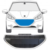 Grill til Peugeot 208 2012-2015 9810