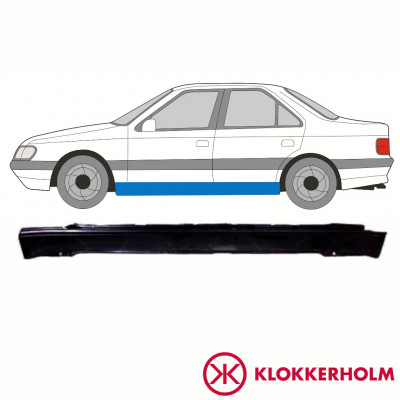 Dørpanel reparationsplade til Peugeot 405 1987-1996 / Venstre 10779