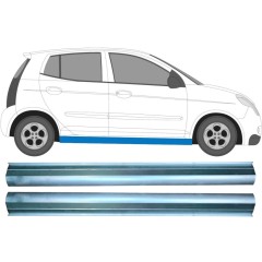 Dørpanel reparationsplade til Kia Picanto 2004-2011 / Venstre+Højre / Sæt 11329