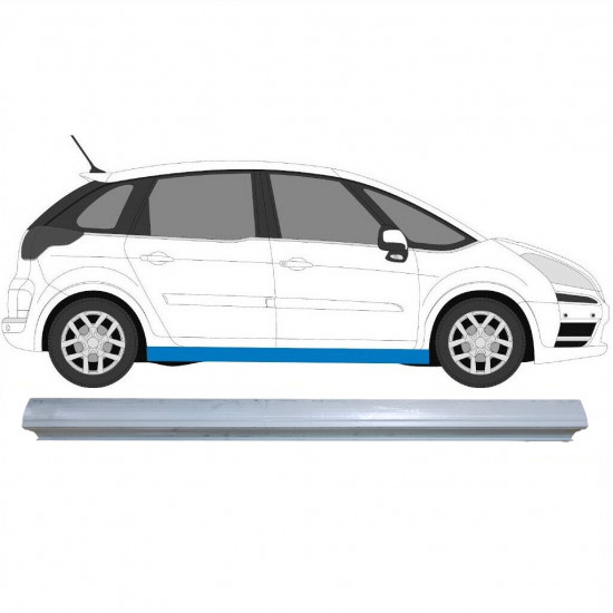 CITROEN C4 PICASSO 2006-2013 REPARATIONSDEL TIL DØRPANEL / HØJRE