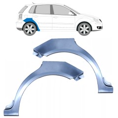 Bagskærm reparationspanel til Volkswagen Polo 2001-2009 / Venstre+Højre / Sæt 9222