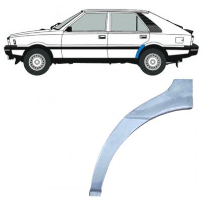 FSO POLONEZ 1978-2002 BAGSKÆRM / VENSTRE