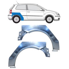 Bagskærm reparationspanel til Volkswagen Polo 2001-2009 / Venstre+Højre / Sæt 16261