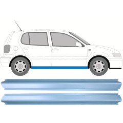 Dørpanel reparationsplade til Volkswagen Polo 1999-2001 / Venstre = Højre (symmetrisk) / Sæt 9516