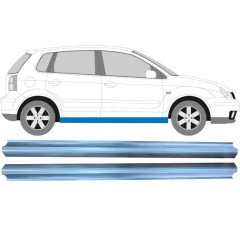 Dørpanel reparationsplade til Volkswagen Polo 2001-2009 / Venstre = Højre (symmetrisk) / Sæt 10491