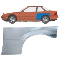 Bagskærm reparationspanel til Honda Prelude 1987-1992 / Venstre 16362