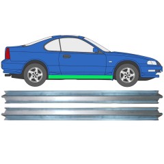 Dørpanel reparationsplade til Honda Prelude 1992-1997 / Venstre+Højre / Sæt 11292