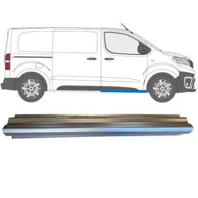 Reparationsdel til forreste dørtrin til Toyota Proace Verso 2016- / Venstre = Højre (symmetrisk) 14902