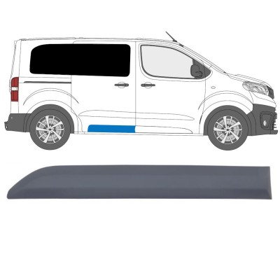 Skydedørs pynteliste til Toyota Proace Verso 2016- / Højre 14894