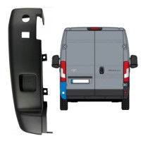 Bageste stødfangerhjørne 180 grader til Toyota Proace Max 2024- / Venstre 15941