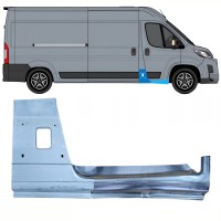 Reparationsplade til stolpe + dørpanel reparationsplade til Toyota Proace Max 2024- / Højre 16732