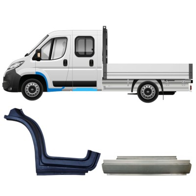 Reparationspanel sæt til Toyota Proace Max 2024- / Venstre 16685