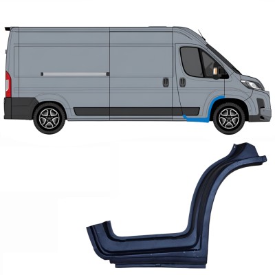 Reparationsdel til forreste dørtrin til Toyota Proace Max 2024- / Højre 16671