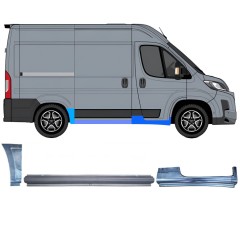 Reparationspanel sæt til Toyota Proace Max 2024- / Højre 16759