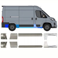 Reparationspanel sæt til Toyota Proace Max 2024- / Venstre+Højre 16714