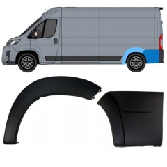 Sidebeklædning til venstre stolpe til Toyota Proace Max 2024- / Venstre 15910
