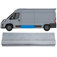 Sideplade med huller til liste til Toyota Proace Max 2024- / Venstre 16762