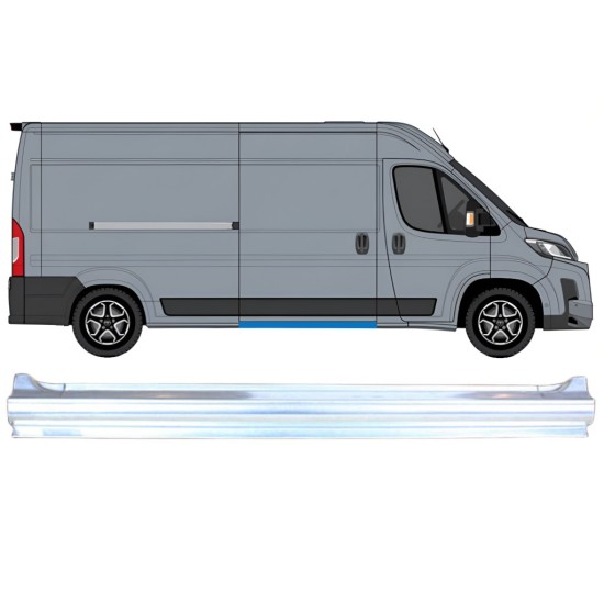 Reparationspanel dørpanel til skydedør til Toyota Proace Max 2024- / Højre 16697