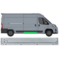 Reparationspanel til skydedør indvendig til Toyota Proace Max 2024- / Højre 17046