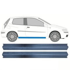Dørpanel reparationsplade til Fiat Punto II 1999-2010 / Venstre = Højre (symmetrisk) / Sæt 10396