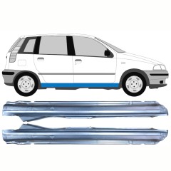 Dørpanel til Fiat Punto I 1993-1999 / Venstre+Højre / Sæt 10271