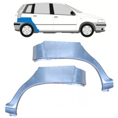 Bagskærm reparationspanel til Fiat Punto I 1993-1999 / Venstre+Højre / Sæt 9687