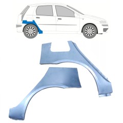 Bagskærm reparationspanel til Fiat Punto II 1999-2010 / Venstre+Højre / Sæt 9683