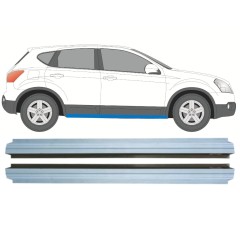 Dørpanel reparationsplade indvendig til Nissan Qashqai 2007-2013 / Venstre+Højre / Sæt 14980