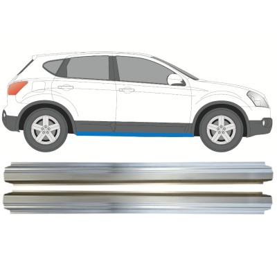 Dørpanel reparationsplade til Nissan Qashqai 2007-2013 / Venstre+Højre / Sæt 14982