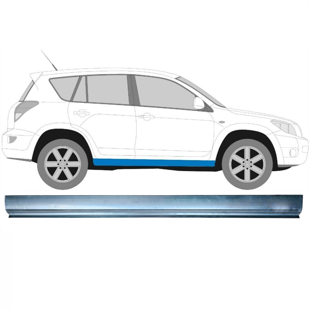 Dørpanel Reparationsplade Til Toyota Rav4 2006-2013 / Venstre = Højre (Symmetrisk) 9361