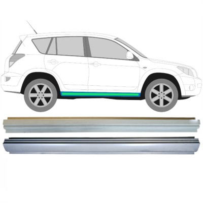 Dørpanel reparationsplade indre + ydre til Toyota Rav4 2006-2013 / Venstre = Højre (symmetrisk) / Sæt 14904