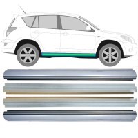 Dørpanel reparationsplade indre + ydre til Toyota Rav4 2006-2013 / Venstre+Højre / Sæt 14910