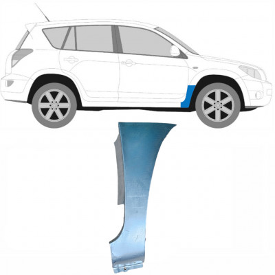 Skærmkant reparationsplade til Toyota Rav4 2006-2013 / Højre 12894