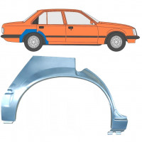 Bagskærm reparationspanel til Opel Rekord E 1982-1986 / Højre 8078