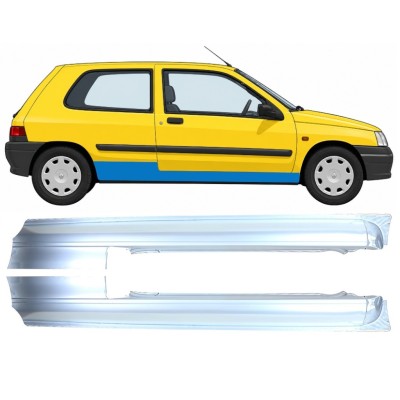 Dørpanel til Renault Clio I 1990-1998 / Venstre+Højre / Sæt 11011