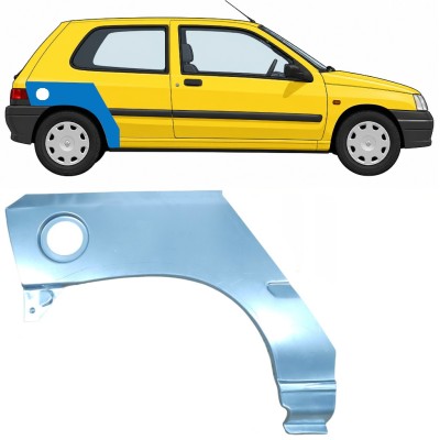 Bagskærm reparationspanel til Renault Clio I 1990-1998 / Højre 7680