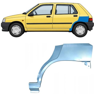 Bagskærm reparationspanel til Renault Clio I 1990-1998 / Venstre 7683