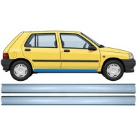 Reparationsplade til nederste del af dørpanel til Renault Clio I 1990-1998 / Venstre+Højre / Sæt 9850