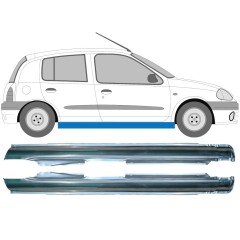 Dørpanel til Renault Clio II 1998-2012 / Venstre+Højre / Sæt 10052