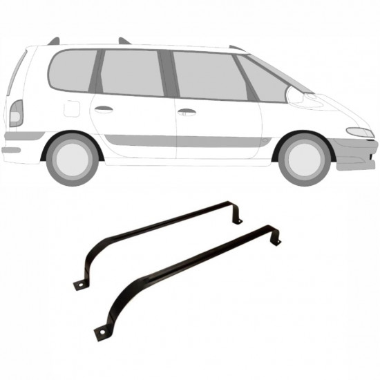 Brændstoftankbeslag til Renault Espace 1997-2002 9345